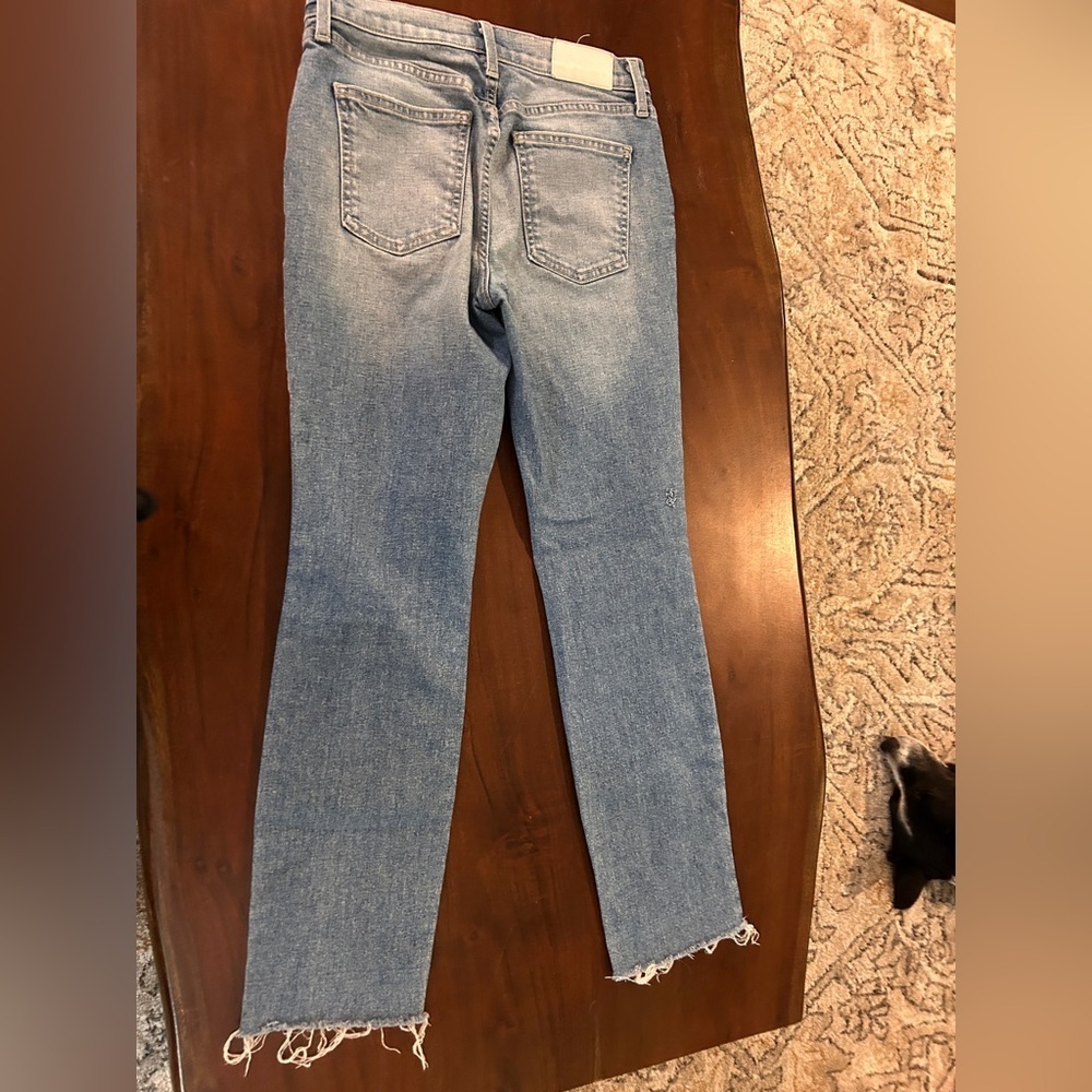CHARLIE HIGH RISE CLASSIC STRAIGHT JEAN - RHYTHM VINTAGE • size 25 - Picture 9 of 14